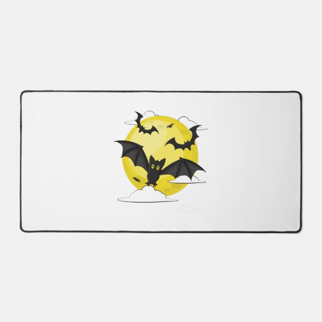 Bat Halloween     Desk Mat (Front)