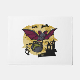 Bat Halloween Doormat