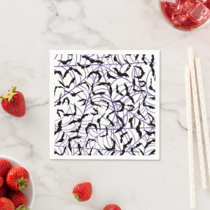 Bat Halloween Spooky Season Napkin