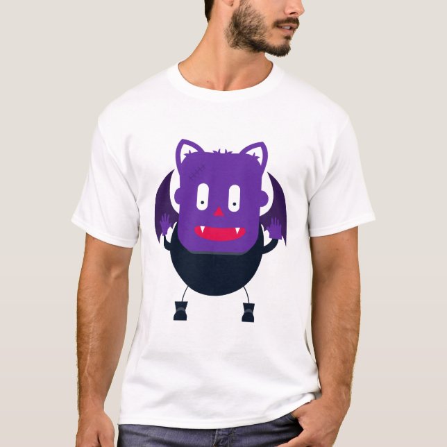 Bat halloween         T-Shirt (Front)