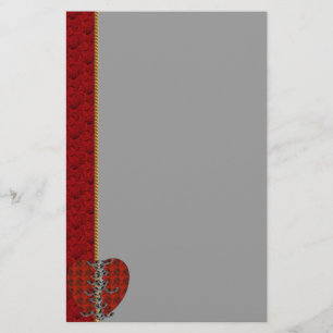 Bat Heart Stationery