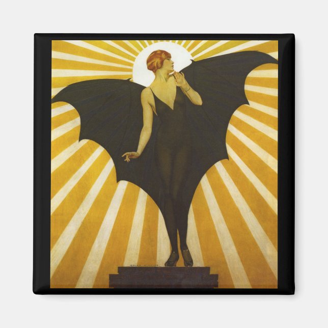 Bat Lady Magnet (Front)