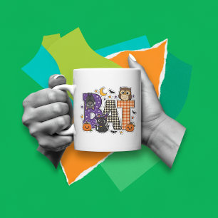 Bat Letter Block Coffee Mug