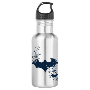 Bat Logo Bursting Into Bats 532 Ml Water Bottle