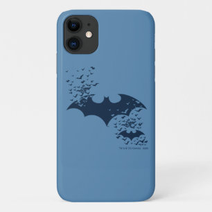 Bat Logo Bursting Into Bats iPhone 11 Case