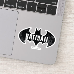 Bat Logo With Gotham Etching