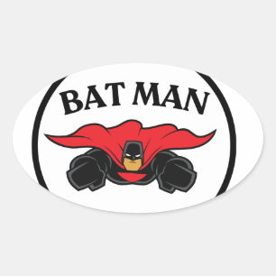 bat Man Sticker