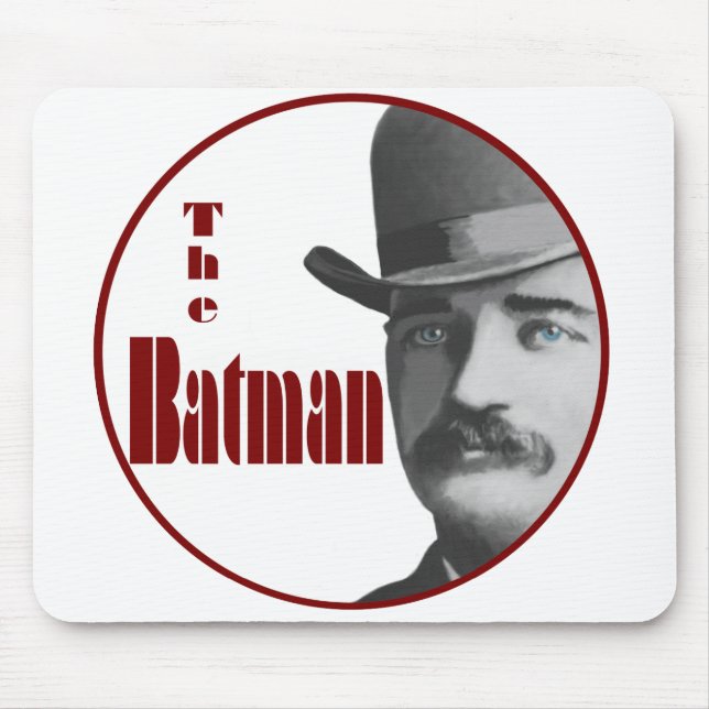 Bat Masterson Mouse Pad (Front)