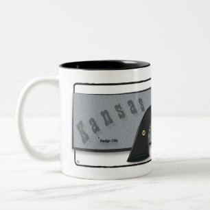 Bat Masterson Two-Tone Coffee Mug