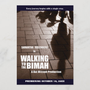 Bat Mitzvah Bimah Invitation