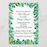 Bat Mitzvah Invitation Botanical Tropical<br><div class="desc">Personalised invitation ideal for your event. Add your details to customise,  thanks.</div>