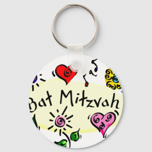 Bat Mitzvah Key Ring