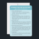 BAT MITZVAH service question and answer advice Invitation<br><div class="desc">by kat massard >>> WWW.SIMPLYSWEETPAPERIE.COM <<<

A handy insert for your BAT MITZVAH outlining a few questions and answers</div>