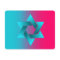 Bat Mitzvah Turquoise and Pink Ombre Star of David