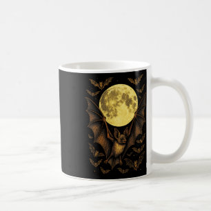 Bat Moon Halloween Gothic Spooky Nature Night  Coffee Mug