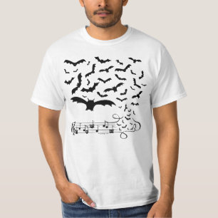 Bat Music Design T-Shirt