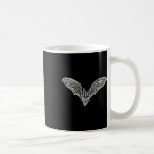 Bat Night Vampire Halloween Wing Flying Mammals Ba Coffee Mug