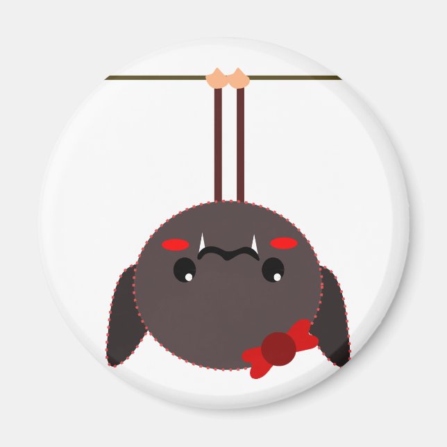 bat on a wire vampire magnet (Front)