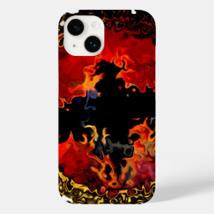 Bat on Fire Cool Animal Case-Mate iPhone 14 Case