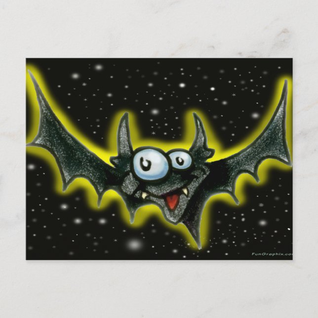 Bat Postcard (Front)