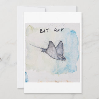 Bat Ray Greeting Card