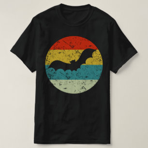bat retro vintage silhouette 70s T-Shirt