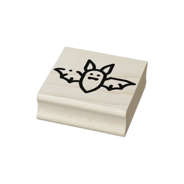Bat Rubber Stamp (Stamp)