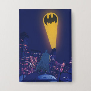 Bat Signal Over Gotham