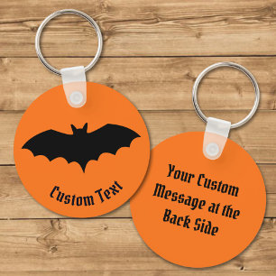Bat Silhouette Keychain