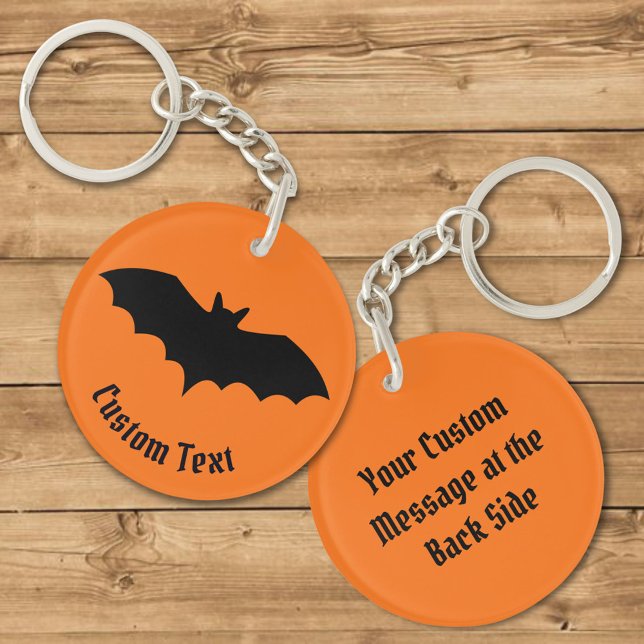Bat Silhouette Keychain (Creator Uploaded)