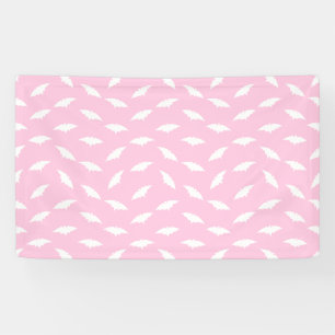 Bat Silhouette Shape Art Pattern Halloween Bats Banner