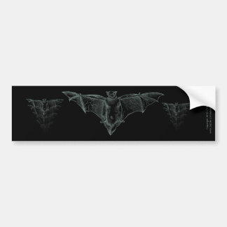 Bat Smoke Bumper Sticker