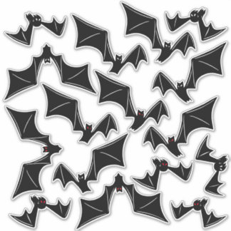 Bat Sticker Vinyl Sticker Set