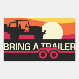 BaT Sunset 4x4 Sticker