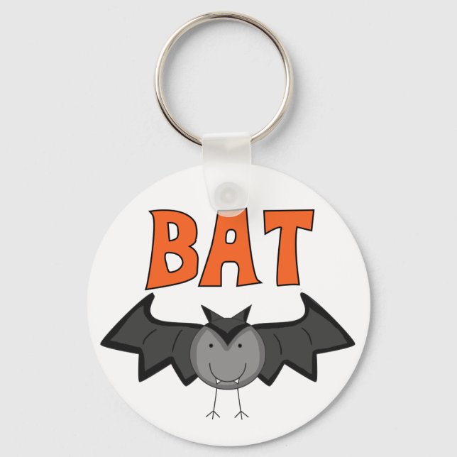 BAT T-shirts and Gifts Key Ring (Front)