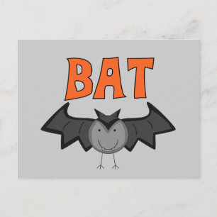 BAT T-shirts and Gifts Postcard