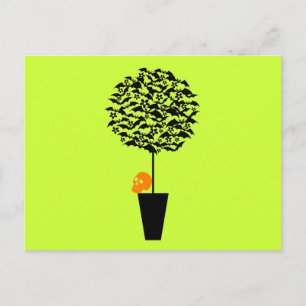 Bat Topiary Postcard