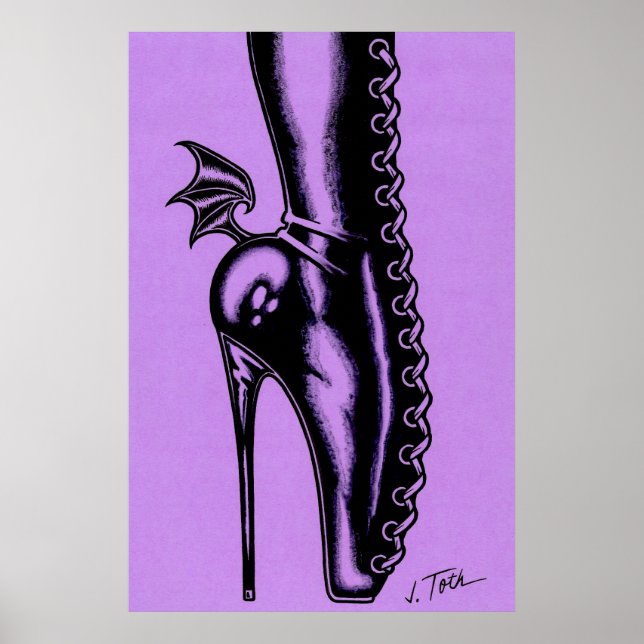 Bat Wing Boot Poster (Front)