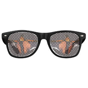Bat wings Adult Retro Party Shades