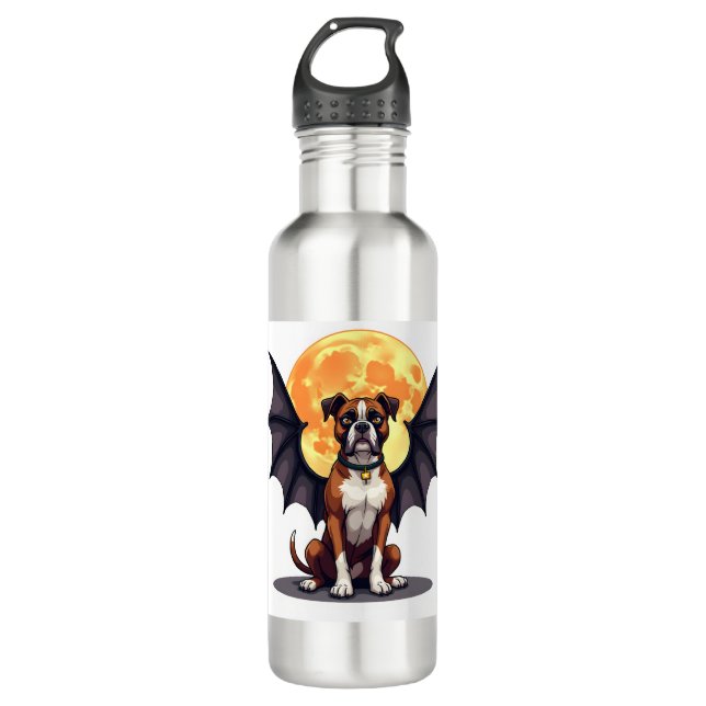 Bat Wings Boxer 710 Ml Water Bottle (Front)