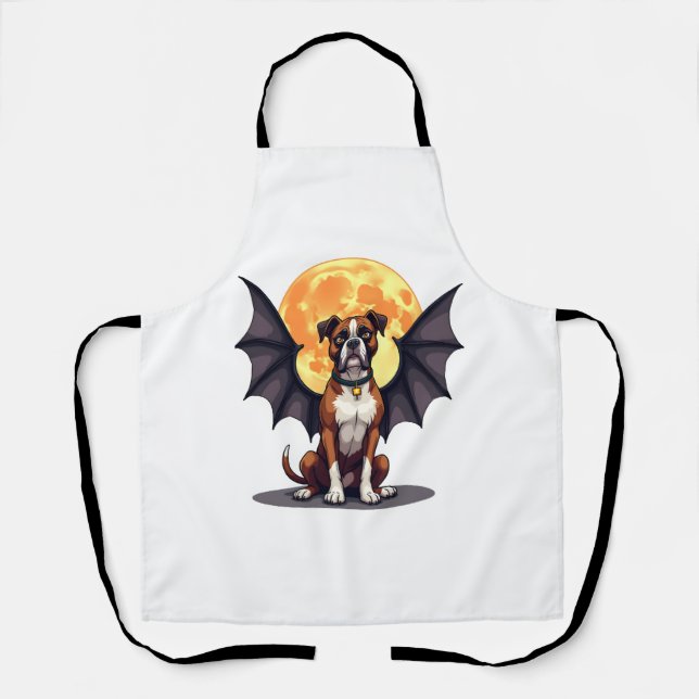 Bat Wings Boxer Apron (Front)
