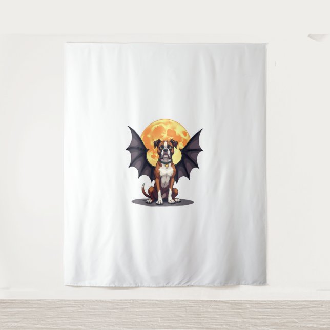 Bat Wings Boxer Tapestry (Front)