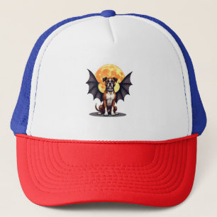Bat Wings Boxer Trucker Hat