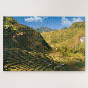 Batad Rice Terraces, Banaue, Philippines. Jigsaw Puzzle