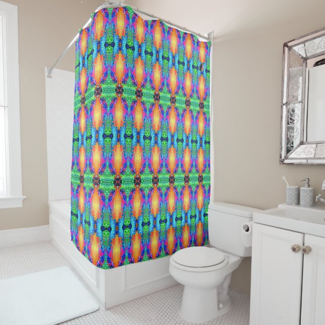 Batallions KCFX Shower Curtain (In Situ)