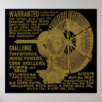 Batavia Illinois Challenge Windmill 1889 Ad