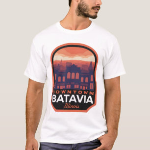 Batavia Illinois Historic Downtown T-Shirt