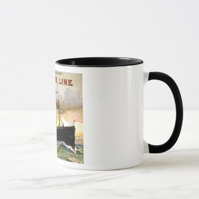 Batavier Line - Vintage Travel Mug (Right)