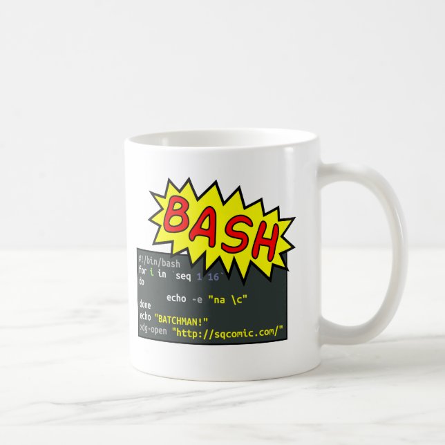 Batchman Coffee Mug (Right)
