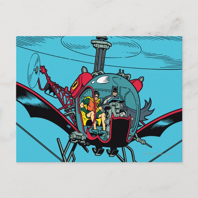 Batcopter Postcard (Front)